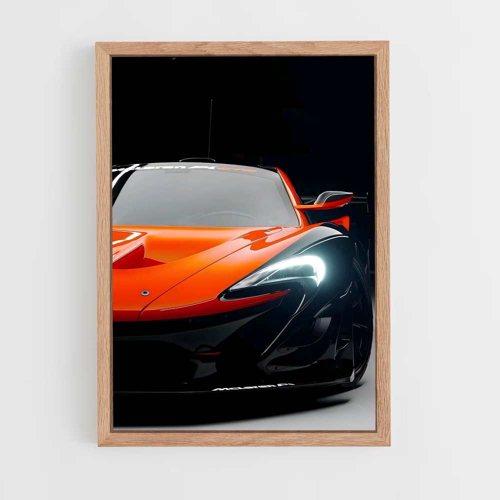 Poster P gtr incroyable – affiche Mclaren (vue 4)